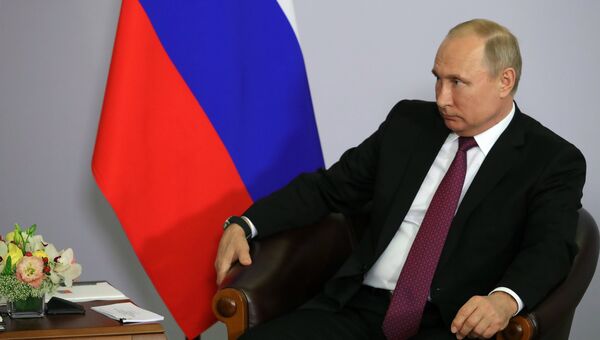 Президент РФ Владимир Путин. 14 мая 2018