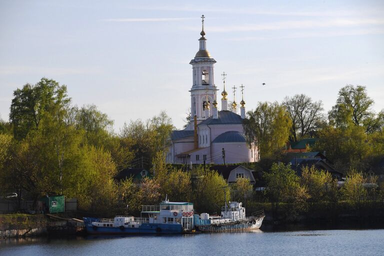 Храм Вознесения Господня в городе Кимры Тверской области