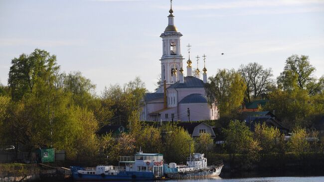 Храм Вознесения Господня в городе Кимры Тверской области