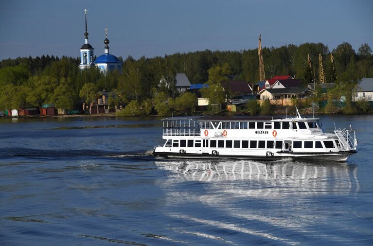 Церковь Иерусалимской иконы Божией Матери в поселке Белый Городок Тверской области