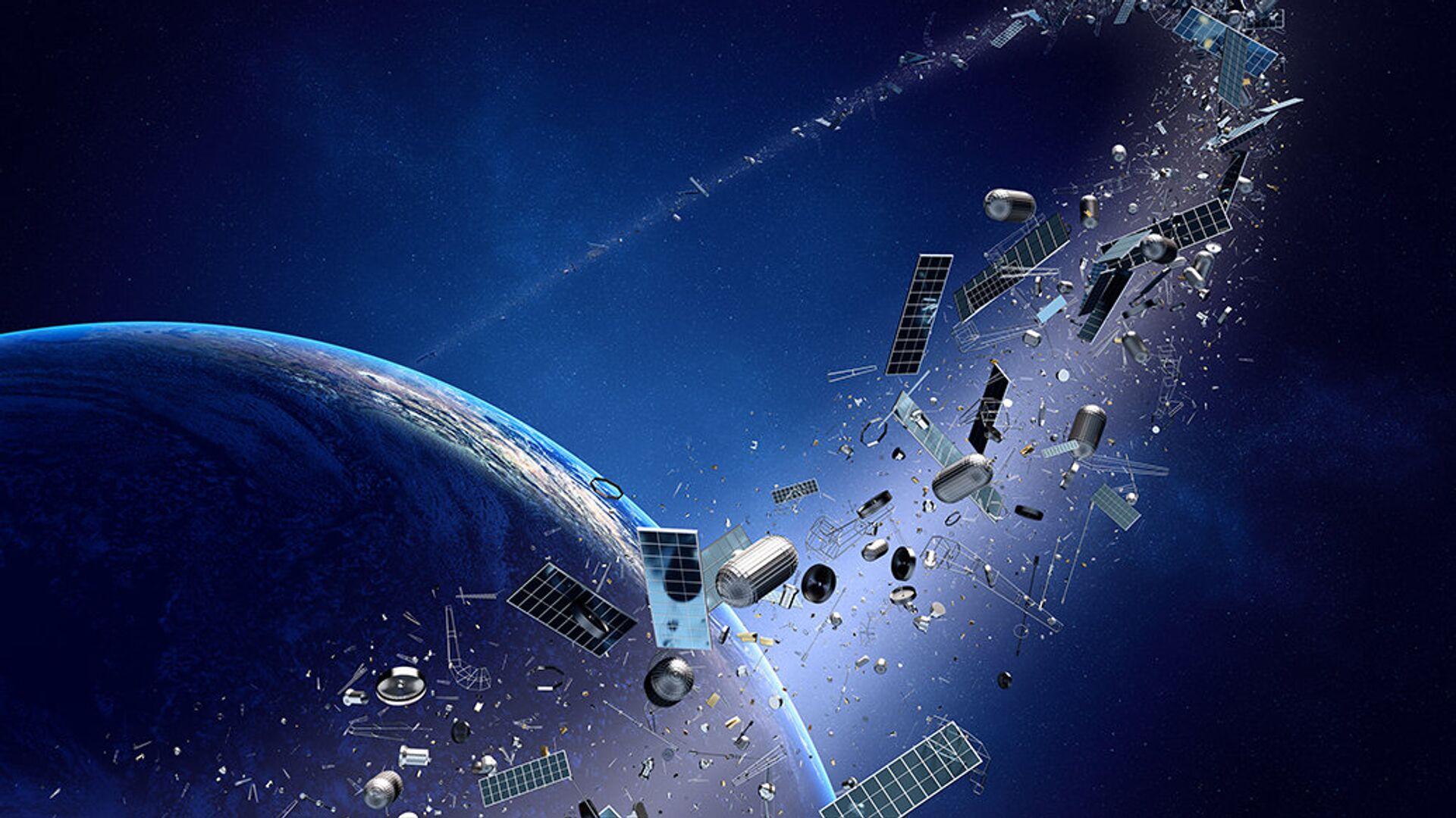 Орбитальная помойка: как эффективнее убирать космический мусор - РИА Новости, 03.03.2020