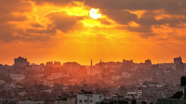Вид на город Газа. Архивное фото
