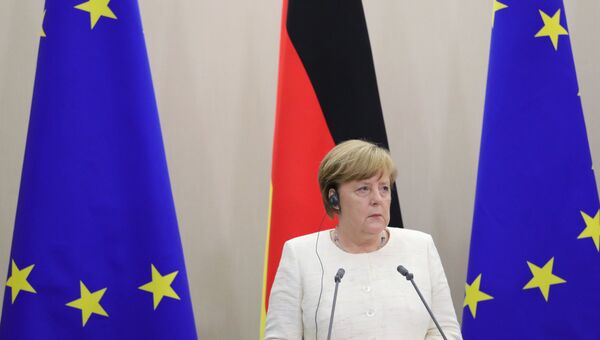 Федеральный канцлер ФРГ Ангела Меркель. Архивное фото