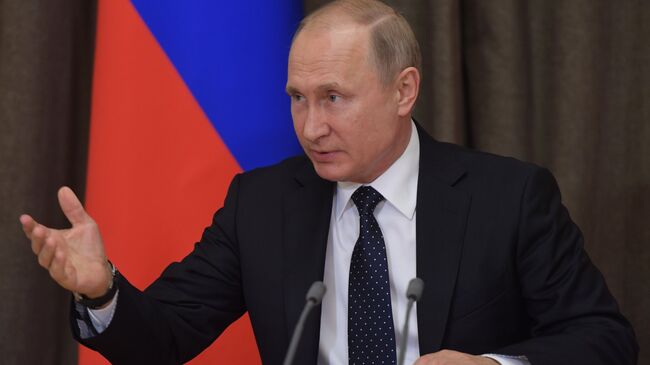 Президент РФ Владимир Путин. Архивное фото