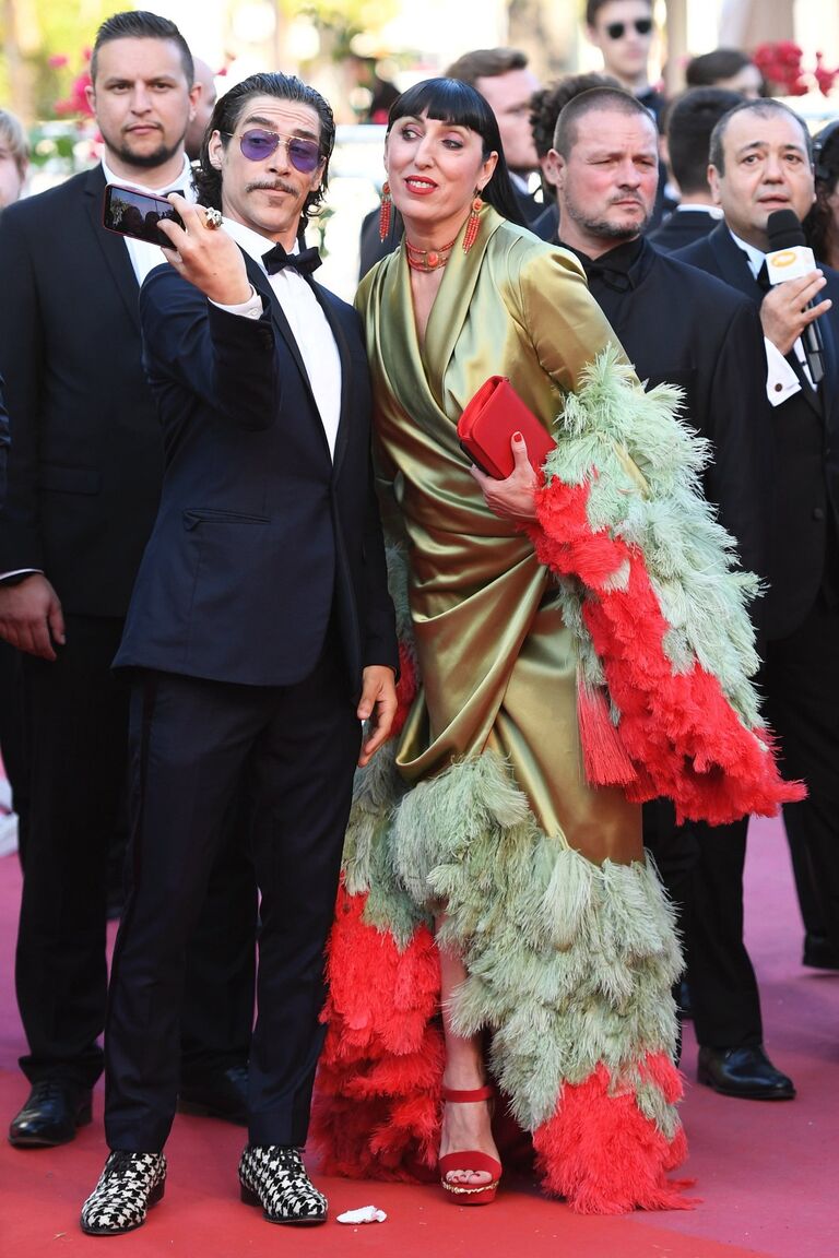 Актриса Росси де Пальма на красной дорожке церемонии закрытия 71-го Каннского международного кинофестиваля