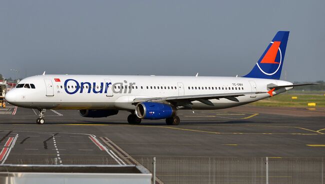 Самолет авиакомпании Onur Air. Архивное фото