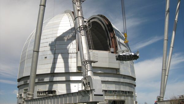 На телескоп в горах КЧР монтируют модернизированное Швабе главное зеркало