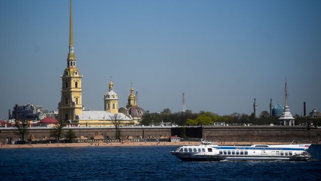 Петропавловская крепость в Санкт-Петербурге