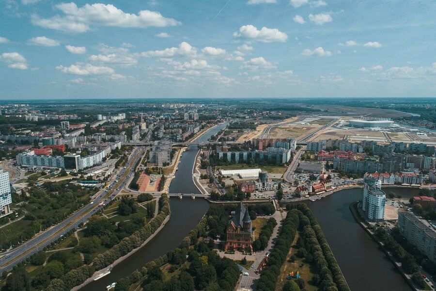 Вид на Калининград