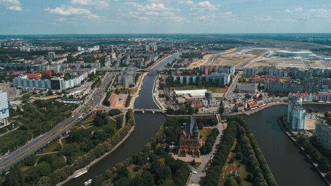 Вид на Калининград. Архивное фото