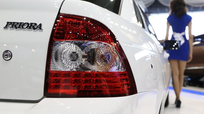 Автомобиль Lada Priora. Архивное фото Автомобиль Lada Priora. Архивное фото