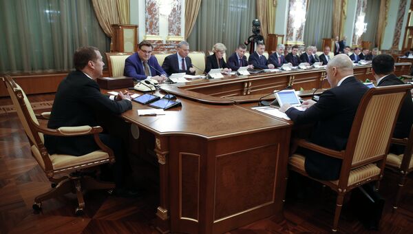 Заседание правительства. Архивное фото