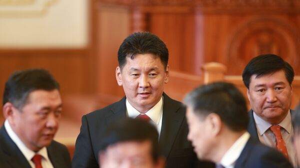 Премьер-министр Монголии Ухнаагийн Хурэлсух. Архивное фото
