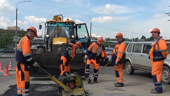 450 тысяч квадратных метров дорог переложат в Москве к ЧМ-2018