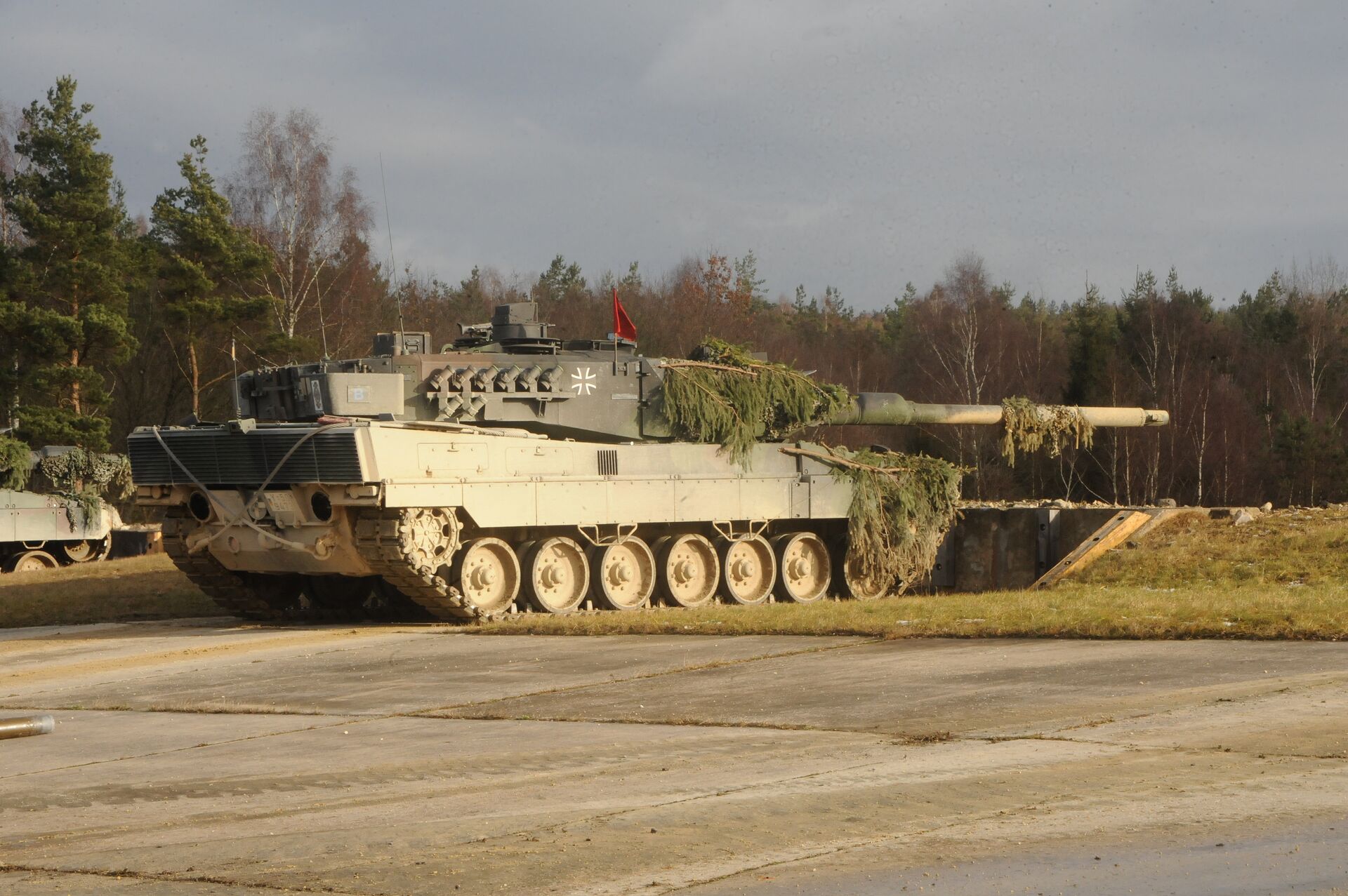 Немецкий танк Leopard 2 - РИА Новости, 1920, 01.10.2021