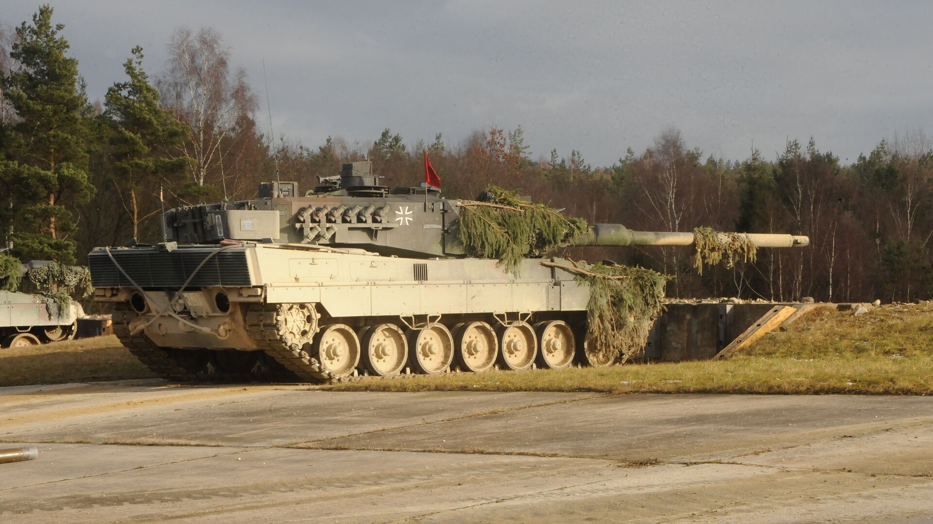 Немецкий танк Leopard 2 - РИА Новости, 1920, 05.09.2022