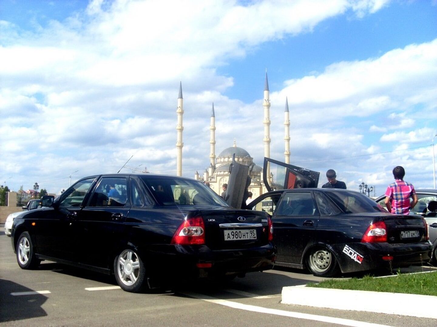 Автомобили Lada Priora в Грозном
