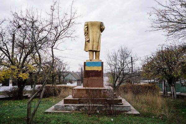 Село Шабо, Одесская область. 21 ноября 2015. В поисках Ленина