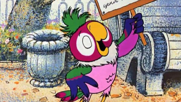 Кадр мультфильма Возвращение блудного попугая