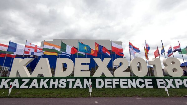 Международная выставка вооружений KADEX-2018 в Астане. 23 мая 2018