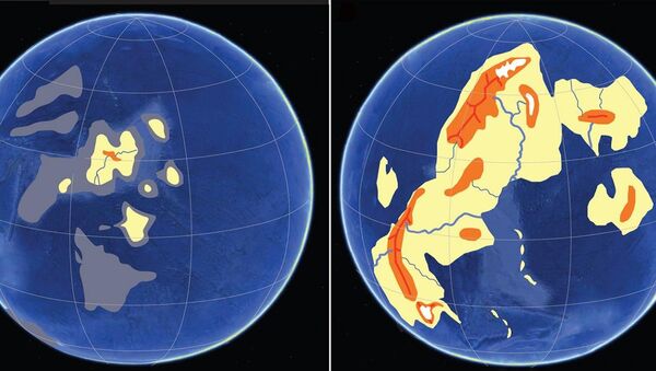 Так Земля выглядела примерно 2,5 и 2,4 миллиарда лет назад