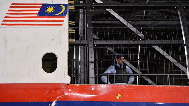 Представление доклада об обстоятельствах крушения лайнера Boeing 777 Malaysia Airlines (рейс MH17) в Нидерландах. Архивное фото