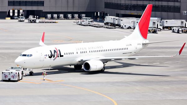 Самолет японской авиакомпании JAL 