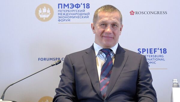Юрий Трутнев на Петербургском международном экономическом форуме. 24 мая 2018