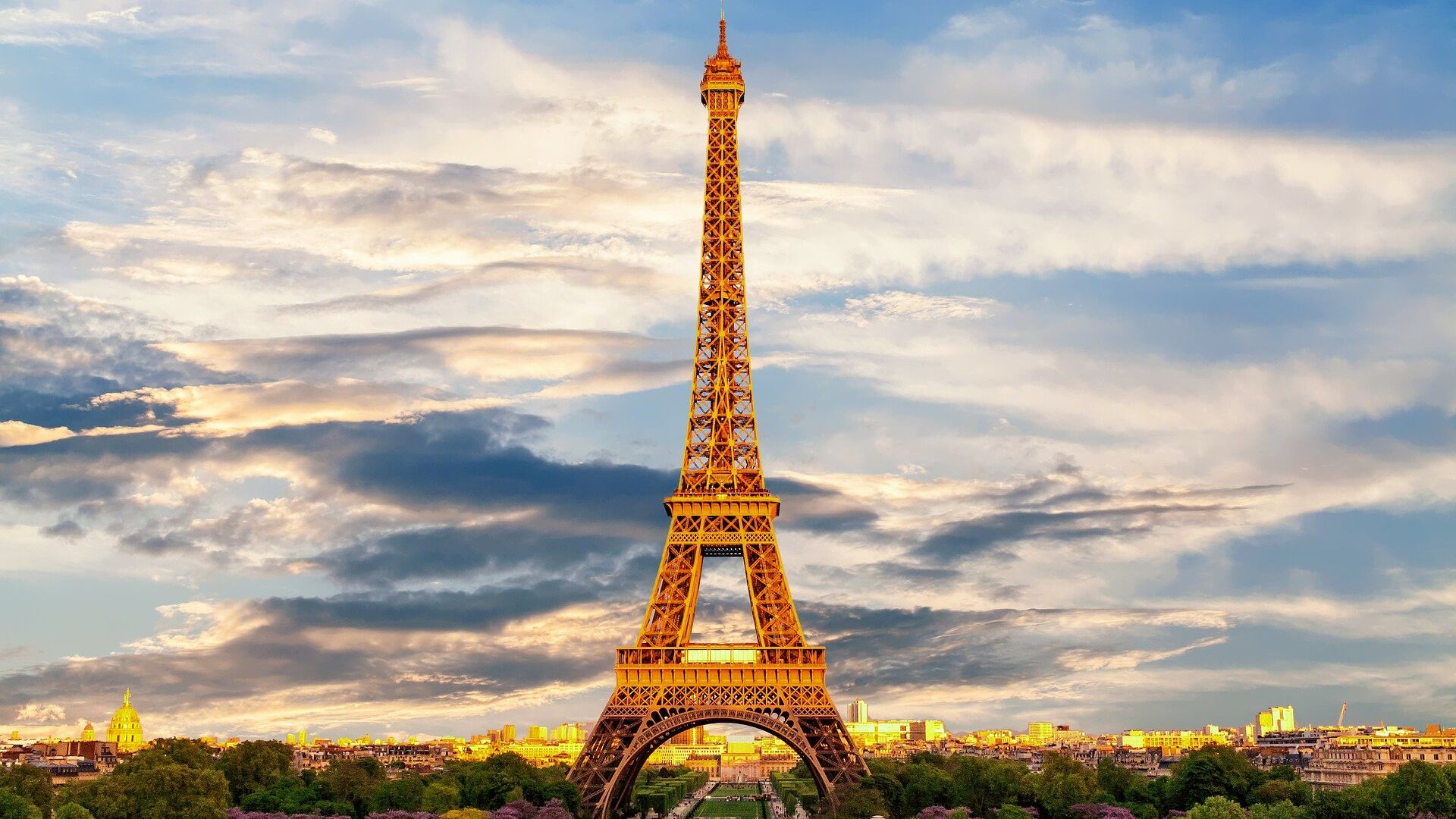 Эйфелева башня в Париже - РИА Новости, 1920, 15.04.2022