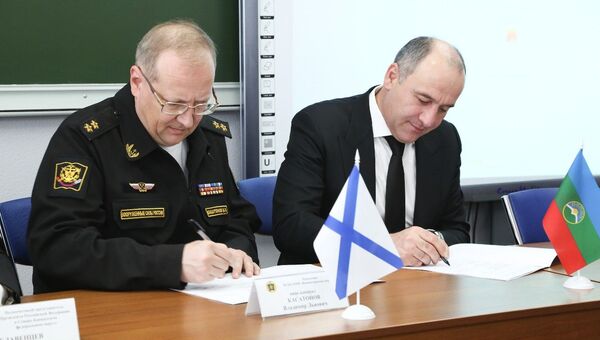Глава КЧР подписал соглашение о взаимодействии с военно-морской академией