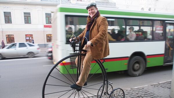 Прогулка на велосипеде во Владимире