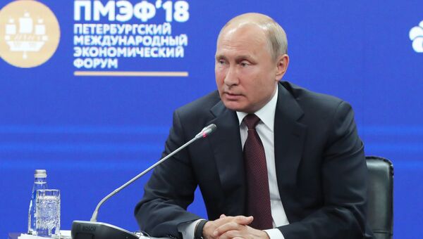 25 мая 2018. Президент РФ Владимир Путин. Архивное фото