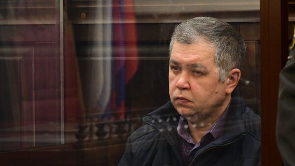 Начальник Главного управления МЧС России по Кемеровской области Александр Мамонтов на заседании Центрального районного суда Кемерова