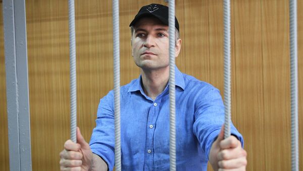 Бизнесмен Магомед Магомедов в Тверском суде Москвы. 28 мая 2018
