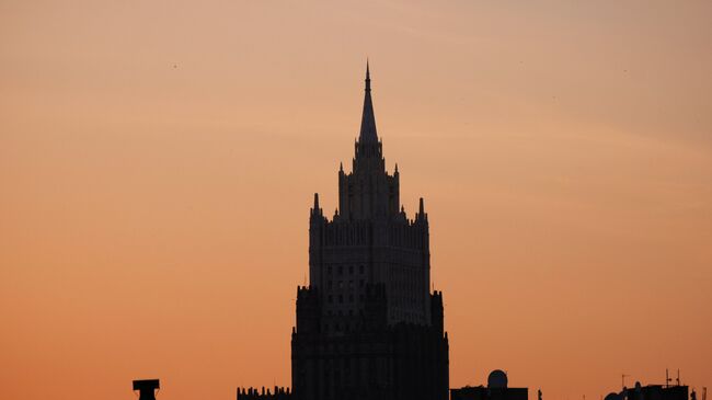 Здание министерства иностранных дел РФ. Архивное фото