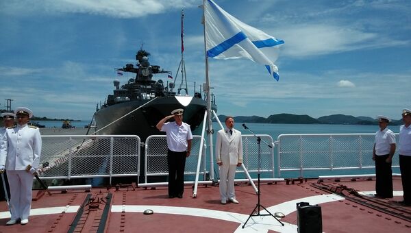 Посол РФ в Таиланде Кирилл Барский обращается к морякам-тихоокеанцам