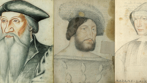 Портреты Франциска I, канцлера Гийома Пуайе и королевы Луизы Савойской