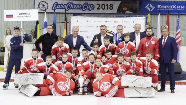Тульская область стала местом проведения детского хоккейного турнира