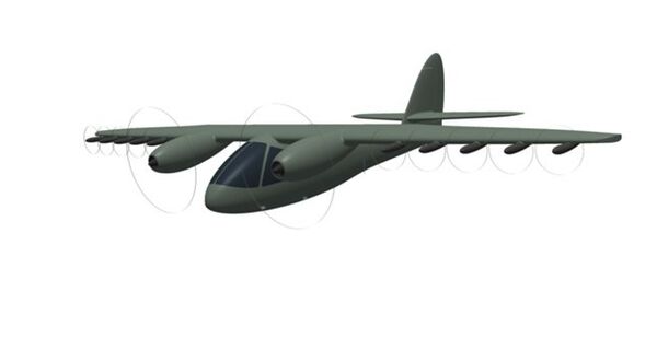 Проект самолета со сверхкоротким взлетом и посадкой, разработанный ФПИ и компанией ПромСервис