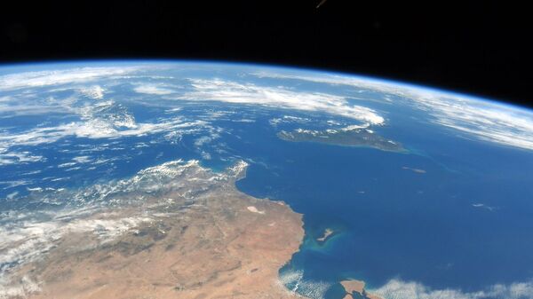 Берег Туниса, Сицилия и островное государство Мальта снятые с борта МКС космонавтом Роскосмоса Антоном Шкаплеровым