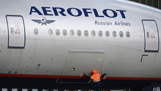 Самолет Airbus A320 авиакомпании Аэрофлот . Архивное фото