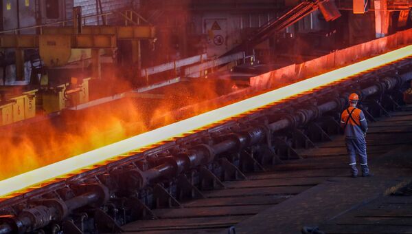 Сталелитейный завод ArcelorMittal в Генте, Бельгия. 22 мая 2018
