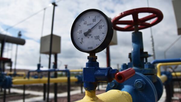 Газовая станция на Украине