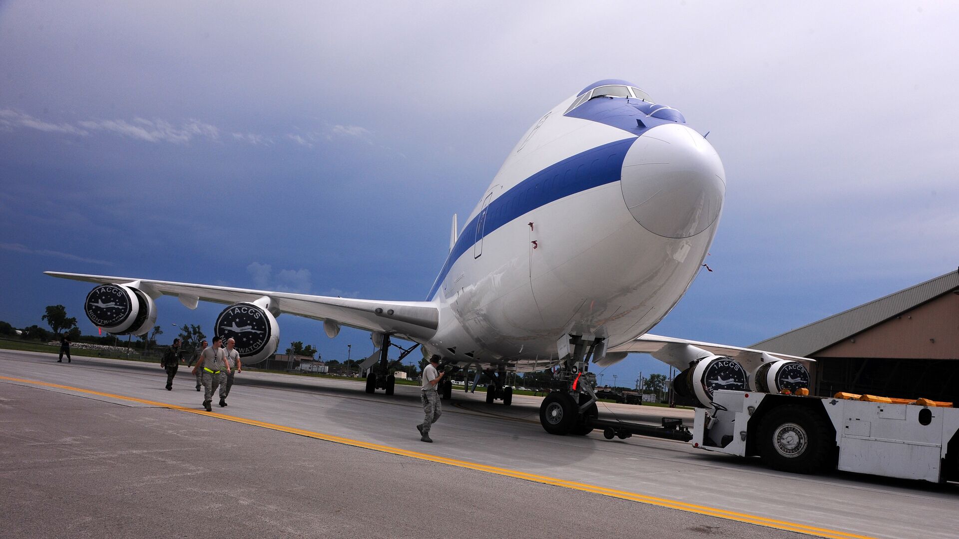 Американский самолет судного дня Boeing E-4B - РИА Новости, 1920, 26.07.2021