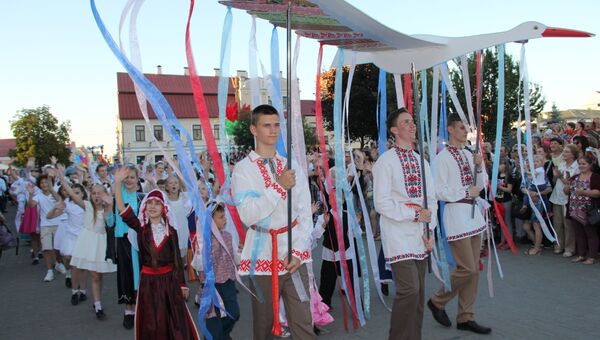 Участники фестиваля национальных культур в Гродно
