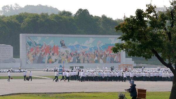 Пхеньян. КНДР. Архивное фото