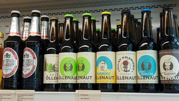 Продажа пива в Эстонии. Архивное фото