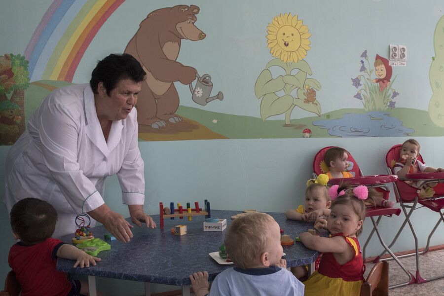 Дети, которые живут в центре совместного проживания осужденных с детьми в ИК №1 во Владимирской области