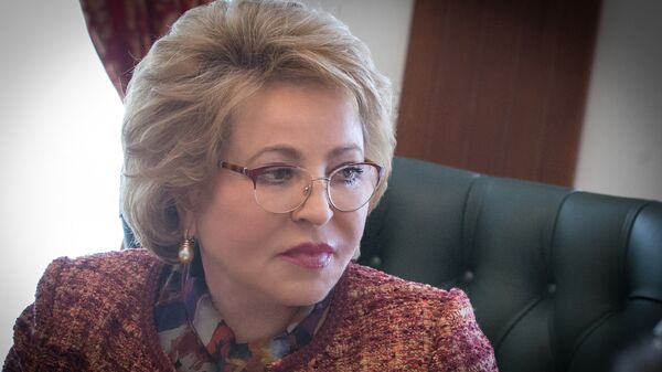Председатель Совета Федерации Валентина Матвиенко. Архивное фото