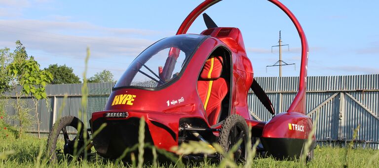  Аппарат способный летать, ездить и плавать